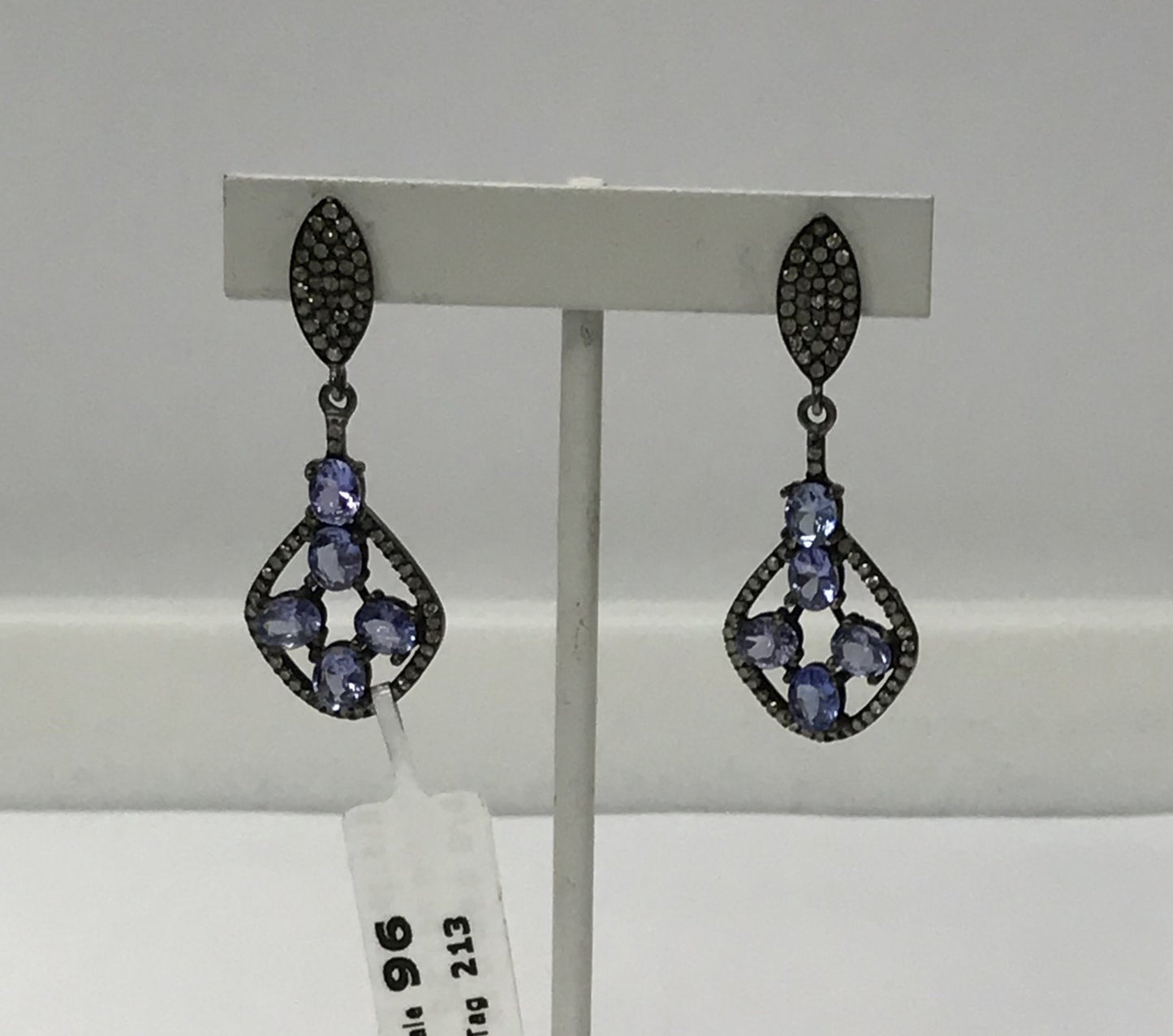 Designer Diamond Earring with Gemstones