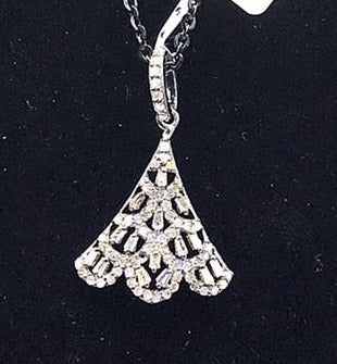 Fancy Shape Diamond Pendant