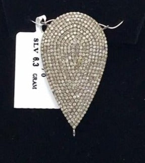 Drop Shape Diamond Pendant