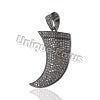 Horn Shape Diamond Pendants & Charms