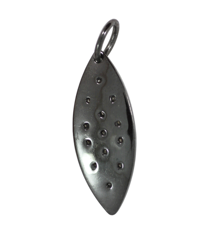 Silver Pave Diamond Pendant