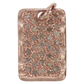 Rectangle Shape Silver Pave Diamond Pendant .925 Oxidized Sterling Silver
