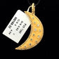 Crescent Moon Diamond Pendant