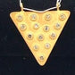 Triangle Shape Diamond Pendant