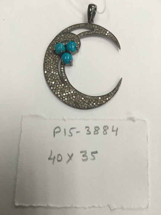 Crescent Moon Pendant