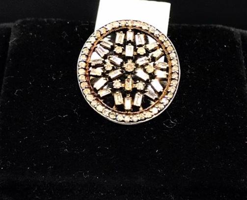 Oval Shape Designer Diamond Ring